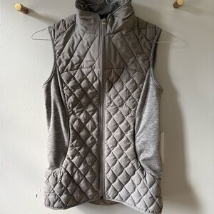 Adidas Women's Quilted Gray Vest